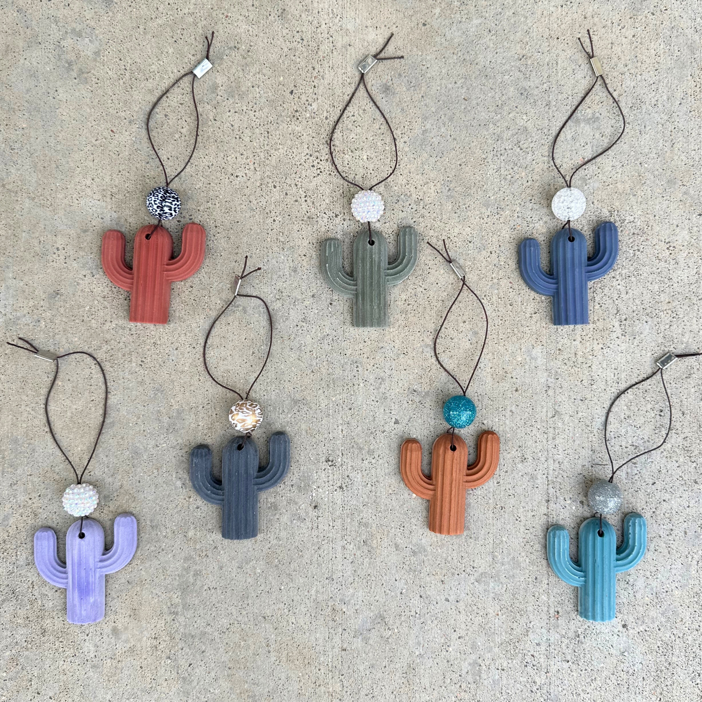 Cactus Stone Car Freshener