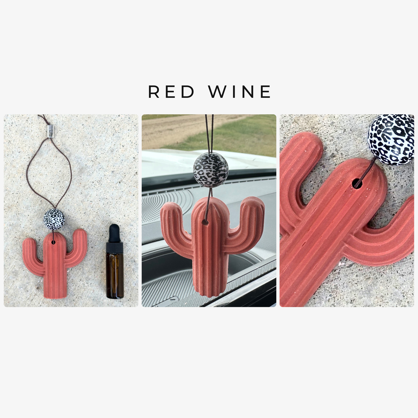Cactus Stone Car Freshener