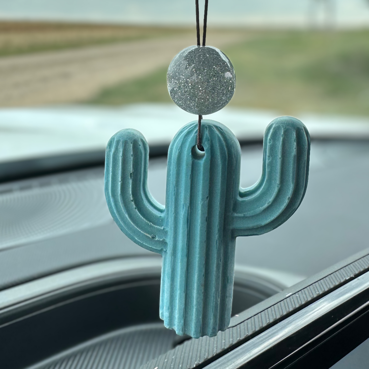 Cactus Stone Car Freshener