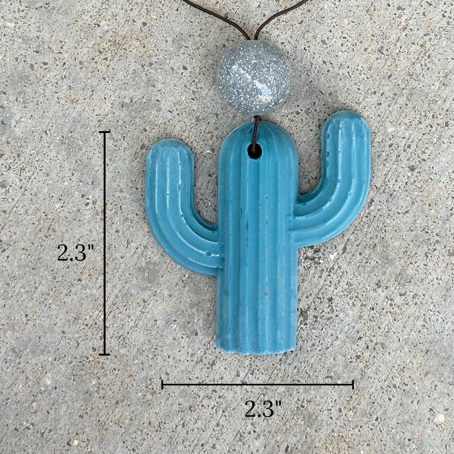 Cactus Stone Car Freshener