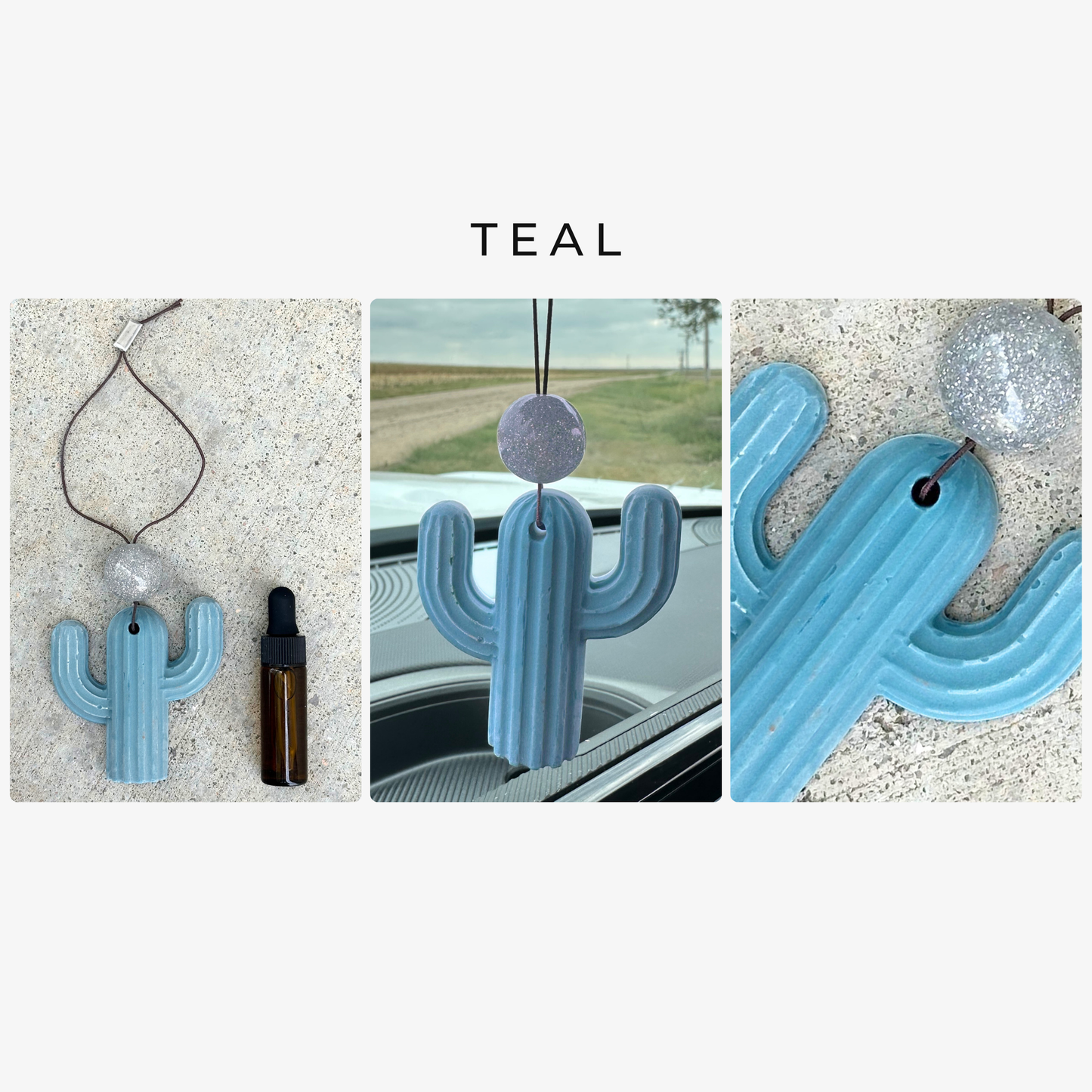 Cactus Stone Car Freshener