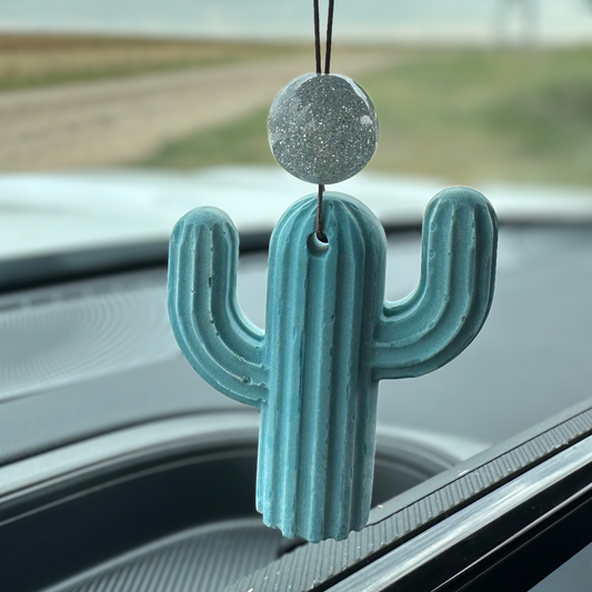 Cactus Stone Car Freshener